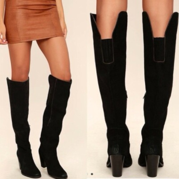 MIA Shoes - New MIA black over the knee boots, 8.5